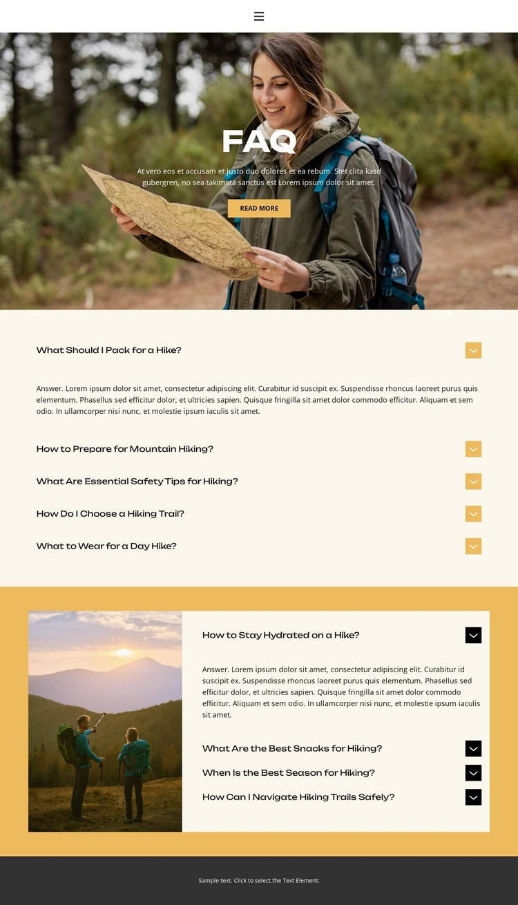 Nature Beyond Borders One Page Template