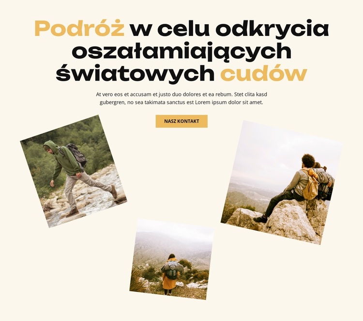 Odkryj wolność Motyw WordPress