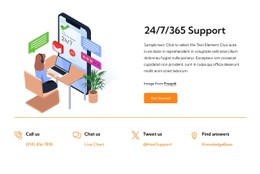 Welcome to our support - CSS Template by Nicepage