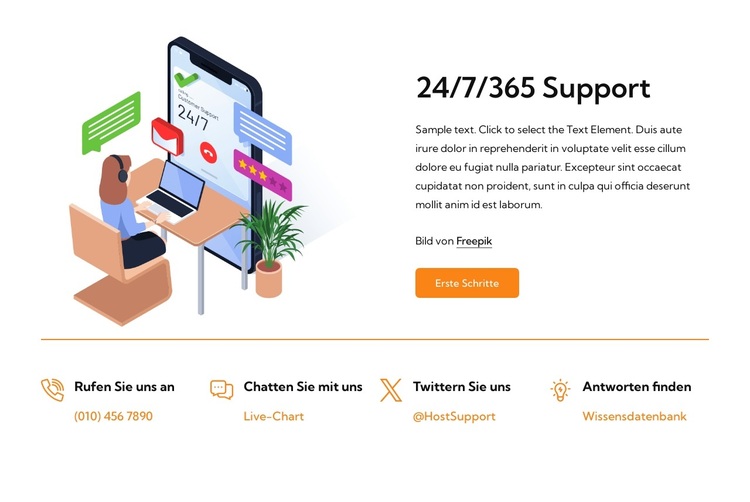 Willkommen bei unserem Support WordPress-Theme