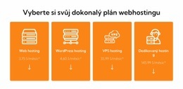 Plán Webhostingu