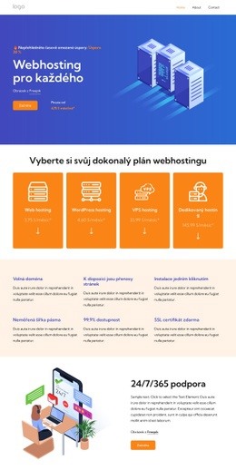 Webhostingové Služby – Profesionálně Navrženo