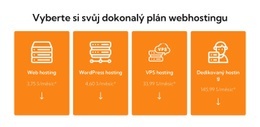 Plán Webhostingu – Šablona Pro Tvorbu Webových Stránek