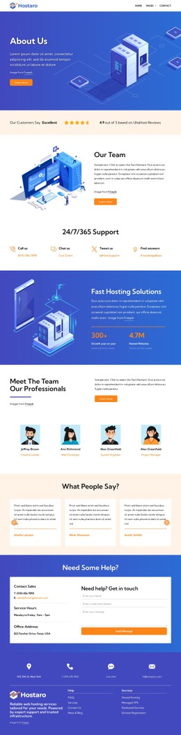 510 Technology CSS Templates | Nicepage