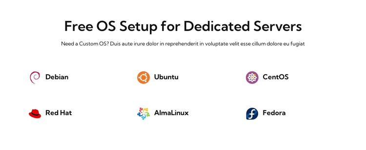 Free OS setup CSS Template