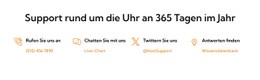 Unser 24/7-Supportservice