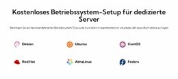 Kostenloses Betriebssystem-Setup