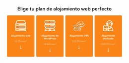 Plan De Alojamiento Web - Descarga Gratuita De La Plantilla Joomla