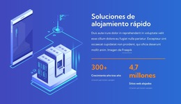 Soluciones De Alojamiento Rápido - Plantilla De Página Web