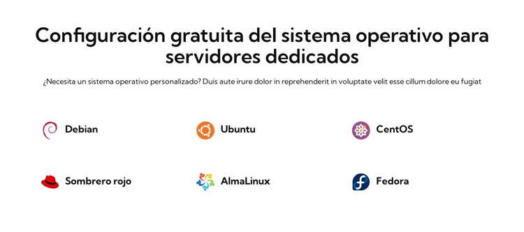 Configuración gratuita del sistema operativo Tema de WordPress