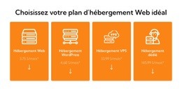 Plan D'Hébergement Web – Conçu Par Des Professionnels