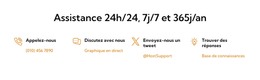 Notre Service D'Assistance 24h/24 Et 7j/7