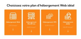 Plan D'Hébergement Web - Code Du Modèle HTML