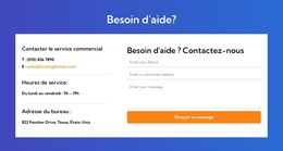 Contacter Le Service Commercial