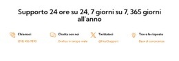 Il Nostro Servizio Di Supporto 24 Ore Su 24, 7 Giorni Su 7