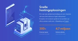 Snelle Hostingoplossingen - Persoonlijk Sjabloon