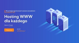 Hosting Stron Internetowych Dla Każdego - Ekskluzywny Motyw WordPress