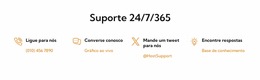 Nosso Serviço De Suporte 24 Horas Por Dia, 7 Dias Por Semana