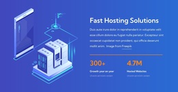 Fast Hosting Solutions - Personal Template