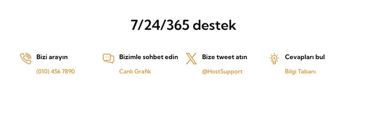 7/24 destek hizmetimiz CSS Şablonu