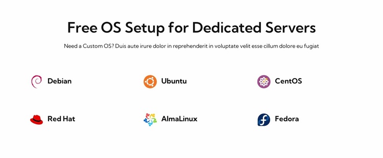 Free OS setup Website Design