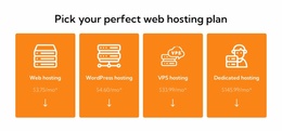 Web Hosting Plan - Website Builder Template