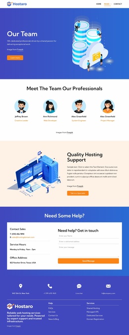 Python Website Templates | Nicepage