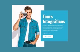 Diseño CSS Gratuito Para Curso De Fotografía De Instagram