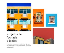 Site Da Página Para Design Fasade