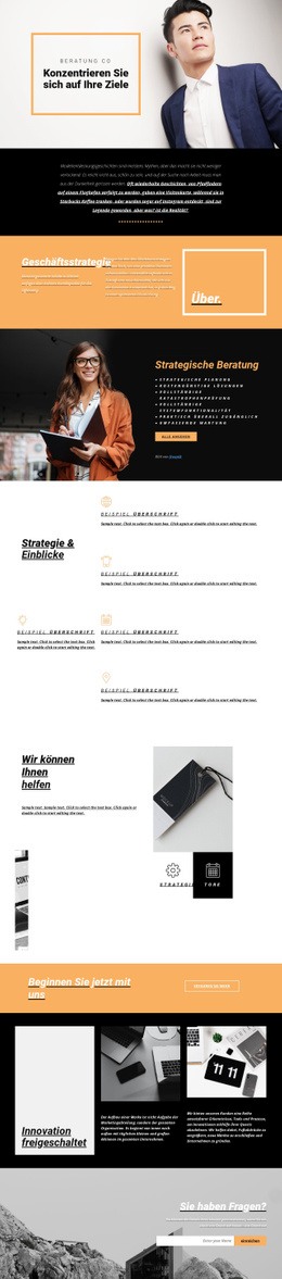 Exklusive Joomla-Vorlage Für Ziele Für Das Moderne Geschäft