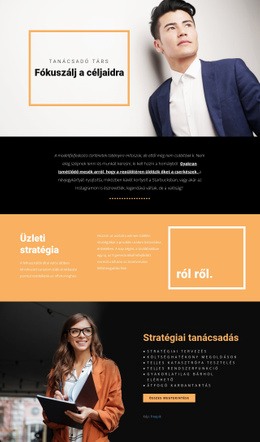 Célok A Modern Üzleti Életben – Üzleti Prémium Webhelysablon
