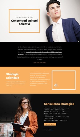 Splendido Tema WordPress Per Obiettivi Per Il Business Moderno