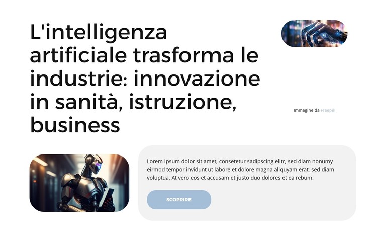 Soluzioni AI pronte per il futuro Modello CSS