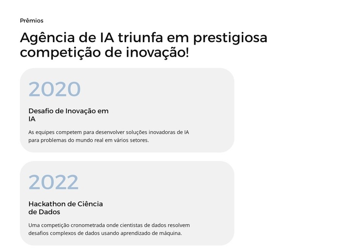 Análise de dados e insights Tema WordPress