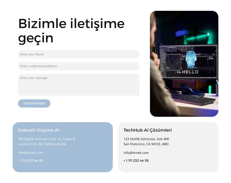 Yapay Zeka İnovasyon Mücadelesi CSS Şablonu