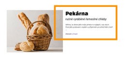 Obchod S Pekařskými Potravinami – Prémiová Šablona