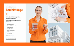 Bau- Und Konstruktionsdienstleistungen – Kostenloses Joomla-Template