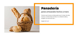 Tienda De Alimentos De Panadería: Plantilla HTML Y CSS