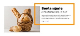 Magasin D'Alimentation De Boulangerie - Conception Web Polyvalente