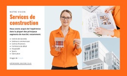 Services De Construction Et De Construction Pages Intérieures