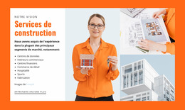 Services De Construction Et De Construction - Modèle Joomla Gratuit