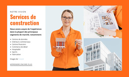 Services De Construction Et De Construction - Thème WordPress Moderne