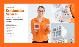 Building And Construction Services - Multi-Purpose Html Code
