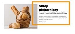 Sklep Spożywczy Piekarnia – Szablon Premium