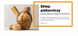 Sklep Spożywczy Piekarnia - Responsywny Szablon HTML5