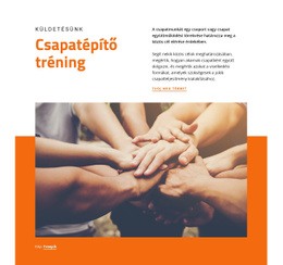 Javítsa A Csapat Teljesítményét – Reszponzív HTML5-Sablon