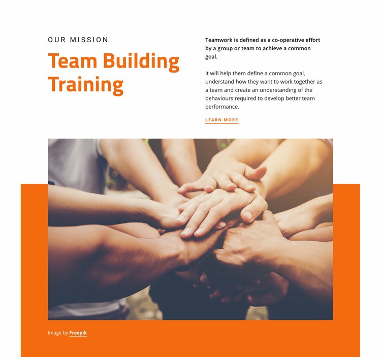 Improve team performance Webflow Template Alternative