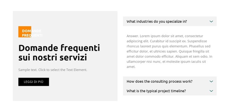 Efficienza migliorata Modello CSS