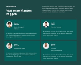 Uitgebreide Markt - Gratis Websitesjabloon