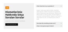 Gelişmiş Verimlilik Için HTML Web Sitesi